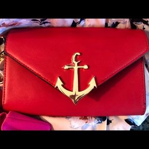 Crossbody Red-Sailor Handbag